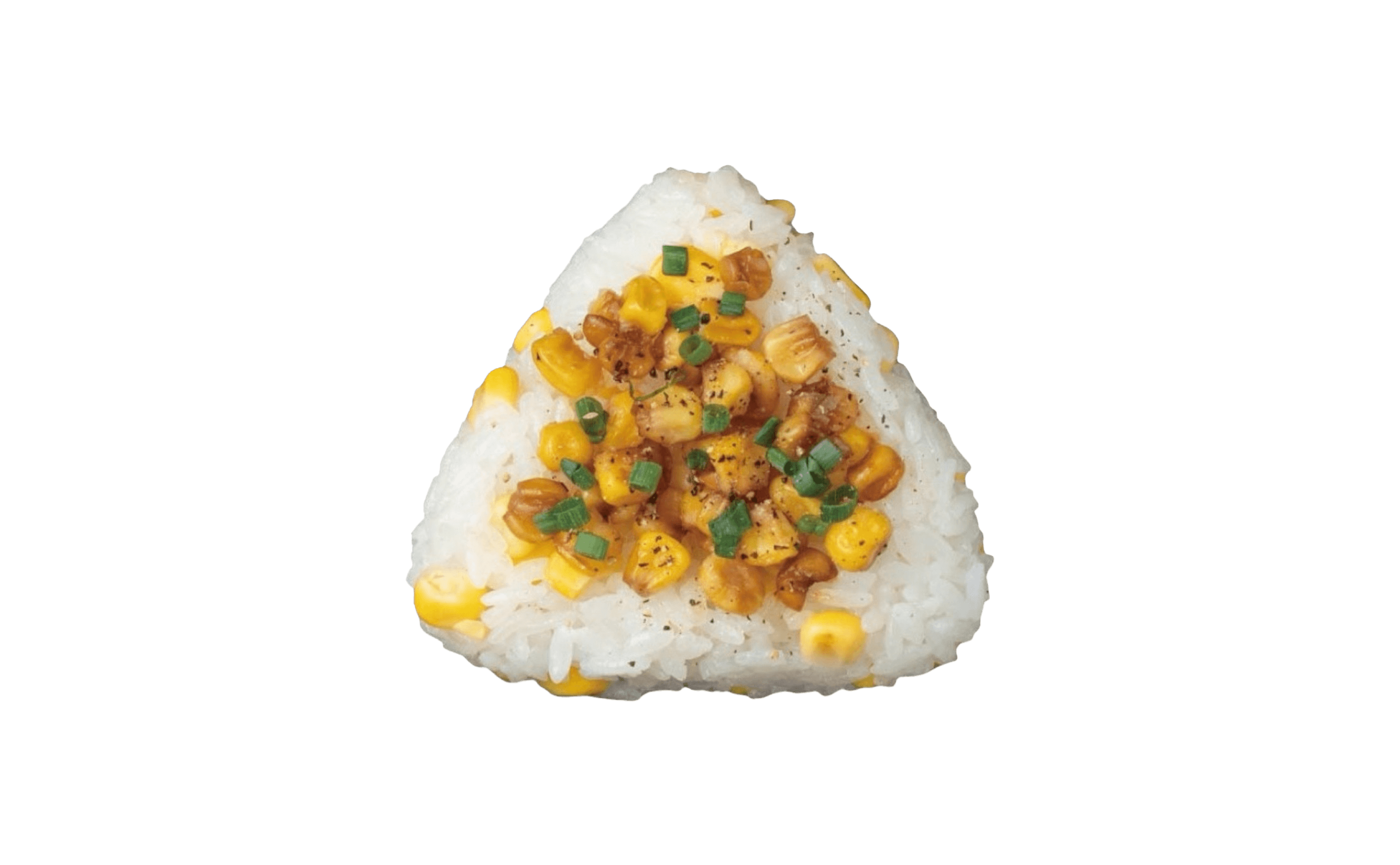 焦がしとうもろこしの香ばしバターおにぎり（販売終了）