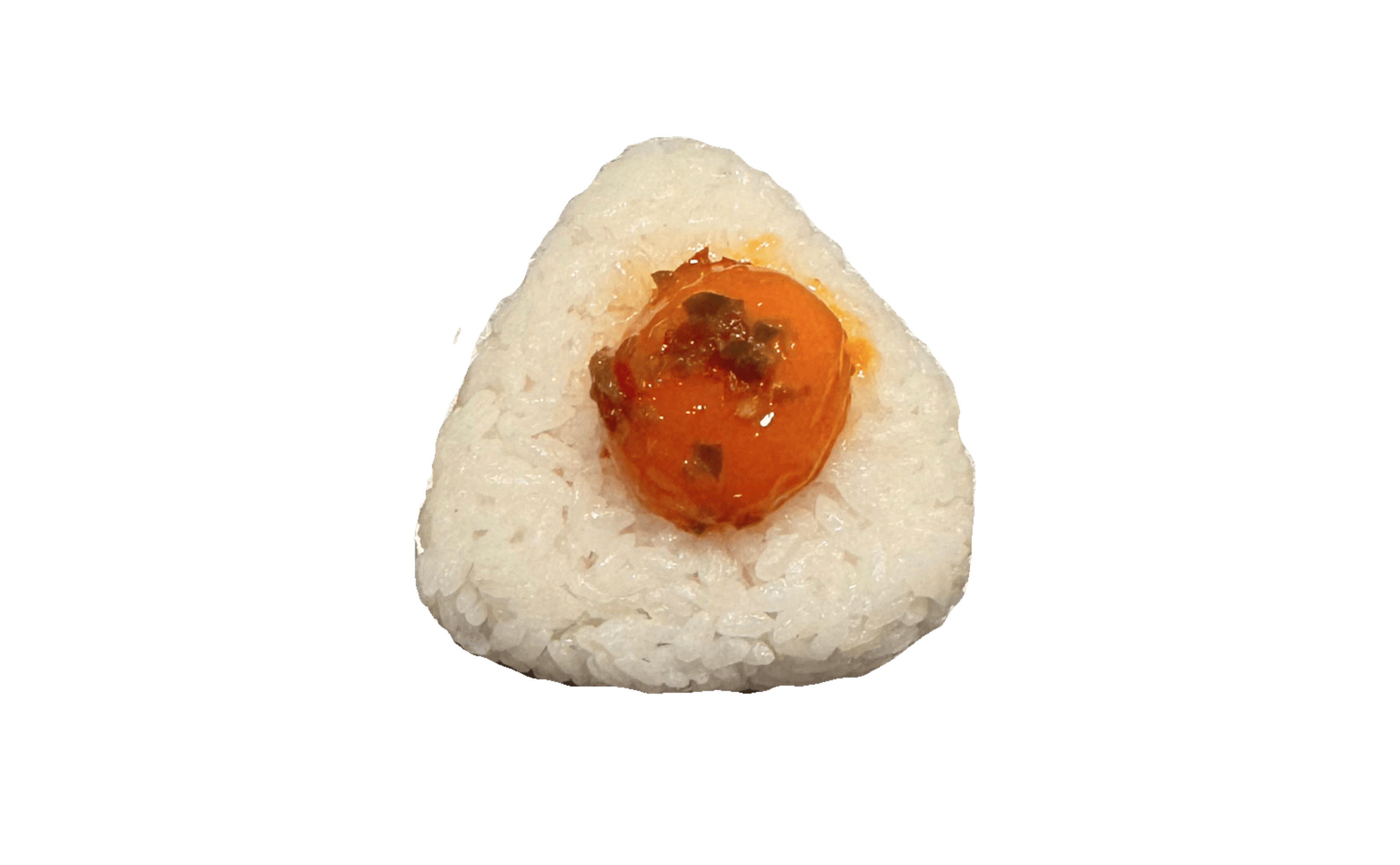 旨辛卵黄おにぎり with KEN Chan SAUCE